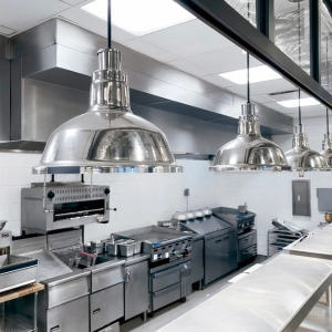 Cocina Comercial Limpia